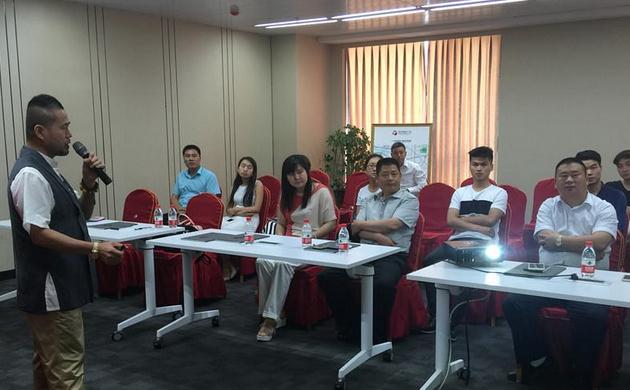 蔡長安授課見證