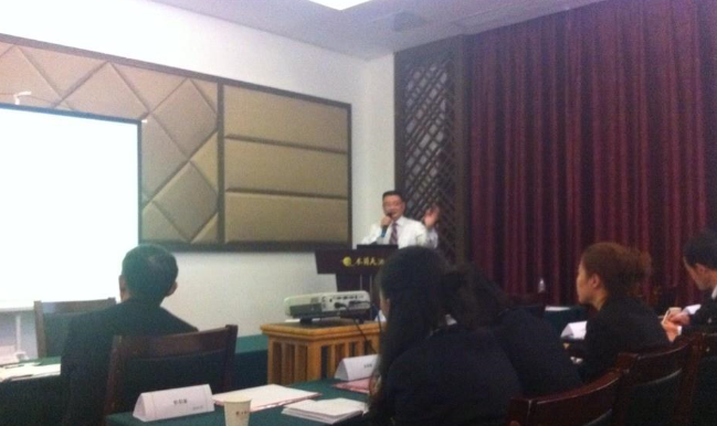 吳齊超授課見證