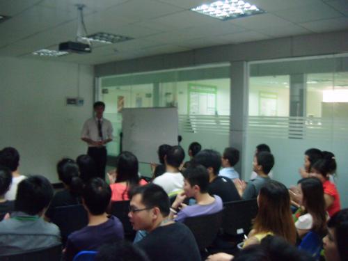 對廣藥集團授課